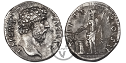 Aelio, denario Roma (137 d.C.)