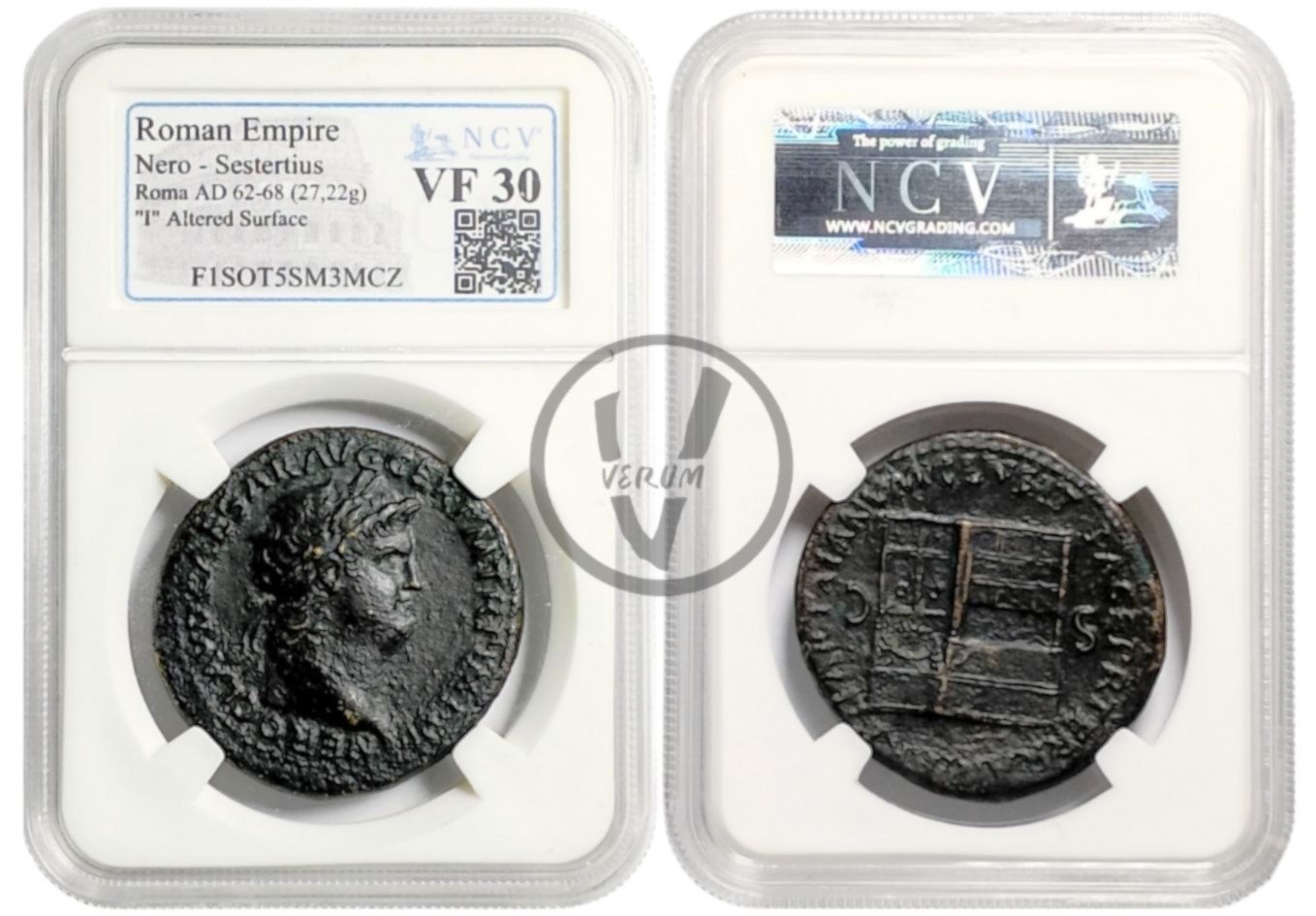 Nerón, Sestercio Lugdunum (65 d.C.) - Imagen 2